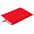  Custodia protettiva morbido panno per Apple iPad (rosso)
