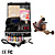  Top Quality Damascus Hand-made 1 Tattoo Machines Kit with Superior LED Power Supply (LY132)