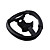  Racing rat tilknytning til PS3 controller (sort)