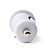 cigare de la voiture alimentée 1000ma adaptateur usb / chargeur - blanc (DC 12V)