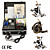  profesionales del tatuaje kits kit completo con 3 pistolas tatuaje