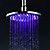  8 inch Brass Shower Head with Color Changing LED Light