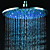  12 inch Brass Shower Head with Color Changing LED Light