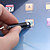  plume métallique tactile stylet pour toucher iPad, iPhone et iPod (noir)