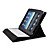  Compact PU Leather Case with Keyboard for Apple iPad (Black)