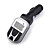  LCD Car MP3/MP4 Player FM Transmitter with IR Remote Controller -2G Black&Silver