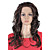  Lace Front Long Top Grade Quality Synthetic Light Brown Curly Hair Wig