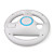  Racing Steering Wheel for Wii (White)
