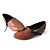  cuero de la PU de baja los talones superior cerrado de los pies con zapatos de moda con cordones (0987-j588)