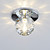  Chrome Finish Mini K9 Crystal Ceiling Light (8 PCs)
