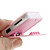  mini klipp plug-in micro sd kort tf kortleser MP3-spilleren - rosa