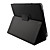  Case de Protecção de Pele PU + Suporte para iPad (Preto)
