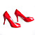  kunstleer bovenste naaldhak platform met dierenprint party / avond shoes.more kleuren beschikbaar