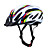  EPS Bicycle Helmet + Detachable SunVisor -Adult (White+Colorful lines)(BC1345004)