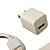  USB Charging Dock Station + US Plug Power Adapter + USB Cable for iPhone 4