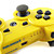  dualshock recargable USB 3 controlador inalámbrico para PlayStation 3/ps3 (amarillo)