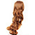  capless extra longa peruca de cabelo dourado encaracolado