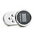  1.0" LCD MP4 Player FM Transmitter with Remote Controller/SD/TF Slot - Silver White