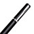  2-in-1 Sensative CapacitiveTouchpad Stylus + Ball Pen for iPhone and iPad(Black)
