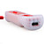  2-in-1 MotionPlus afstandsbediening + beschermende siliconen case voor Wii / Wii U (rood)