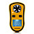  digitale della velocità tester del vento o anemometro digitale con termometro