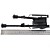  21cm universele stalen geweer bipod voor geweren (universele mount) s8606 (11190303)