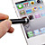  2-in-1 Sensative CapacitiveTouchpad Stylus + Ball Pen for iPhone and iPad(Black)