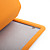  ultra-delgado despertar / dormir caso de protección inteligente con soporte para iPad 2 naranja