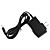  4-Port USB 2.0 Hub with AC Power Supply Blue
