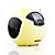  Portatile ricaricabile 1,4 pollici OLED LCD SD / USB MMC mp3 altoparlante player con radio fm (giallo)