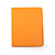  ultra-delgado despertar / dormir caso de protección inteligente con soporte para iPad 2 naranja