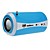  2011 usb novo portátil recarregável falante espelho mp3 com FM / USB / SD / AUX (azul)