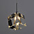  Contemporary Crystal Chandelier with 5 lights for Dining Room (K9 Crystal)