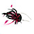  schöne fascinator mit Feder weddding / Party Kopfschmuck Blume