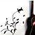  bloem decoratieve muur sticker (0565-1105100)