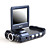  2,5 pulgadas de pantalla LCD DVR coche, caja de coche negro, con 8 luces led, control remoto (szc6461)