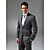  Single-Breasted 2 Button  Groom Wear/ Tuxedo/ Men's Suit Jacket and Pants