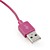  Pink Sycn and Charge Cable for iPad and iPhone (1m Length)