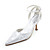  rendas de alta qualidade / cetim superior salto alto fechado-pés com sapatos de casamento beading / sapatos de noiva (0984-R-038)