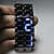  Cobra - Unisex Blue LED Faceless Wrist Watch (Black)