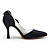  calidad superior de satén tacones altos superior cerrado de los pies con zapatos de moda acrílico (0984-R-036)