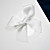  delicada invitación de la boda en relieve, con lazo de satén (juego de 50)