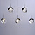  Contemporary Crystal Chandelier with 5 lights for Dining Room (K9 Crystal)