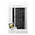  Teclado Ultra Delgado Inalámbrico Bluetooth QWERTY para iPad 2 y el Nuevo iPad