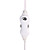  fone de ouvido estéreo mp3 mp4-ear headphones microfone do computador com a marca