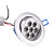  1w luce bianca a soffitto in metallo led con 7 luci