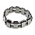  Magnetic Bracelet with Rectangle and Round Beads, for Boys