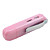  paio stile plug-in lettore musicale TF card lettore mp3 lcd con la visualizzazione (colore rosa + azzurro ,2-pack)