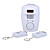  Independently Wireless Infrared Motion Detecting Alarm System with 2 x Remote Controls for Home Security