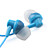  In-Ear-Stereo-Ohrhörer für mp3/mp4 (blau)